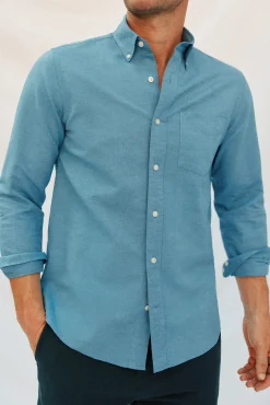 Camisa linho algodão liso