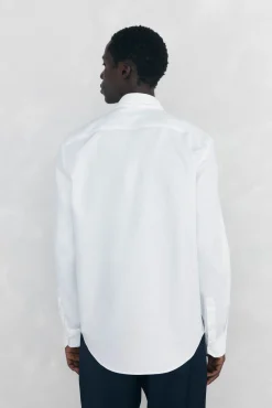 Camisa lisa fácil de passar