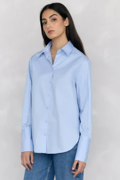 Camisa lisa oversized