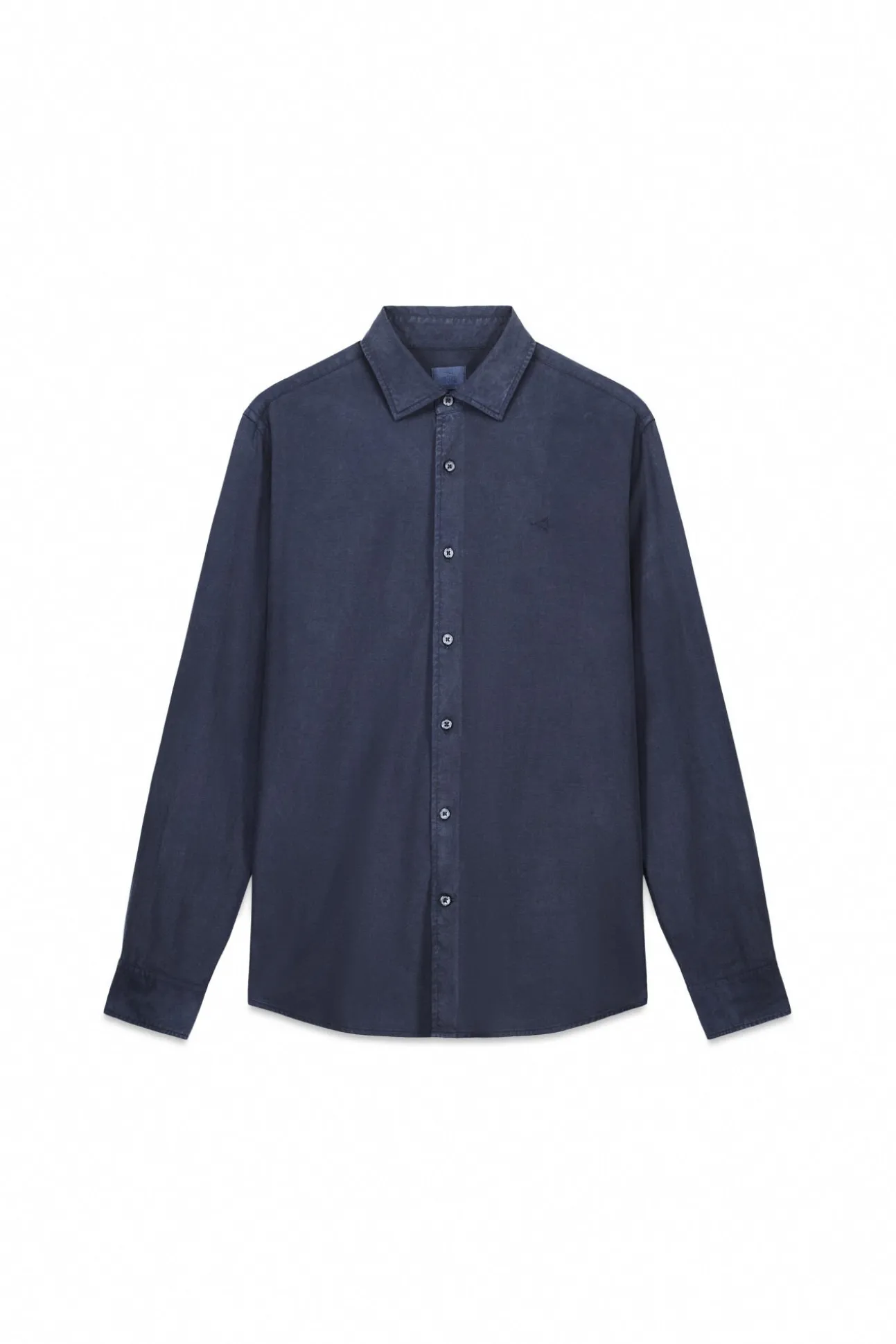 Camisa liso de algodão tencel sarja