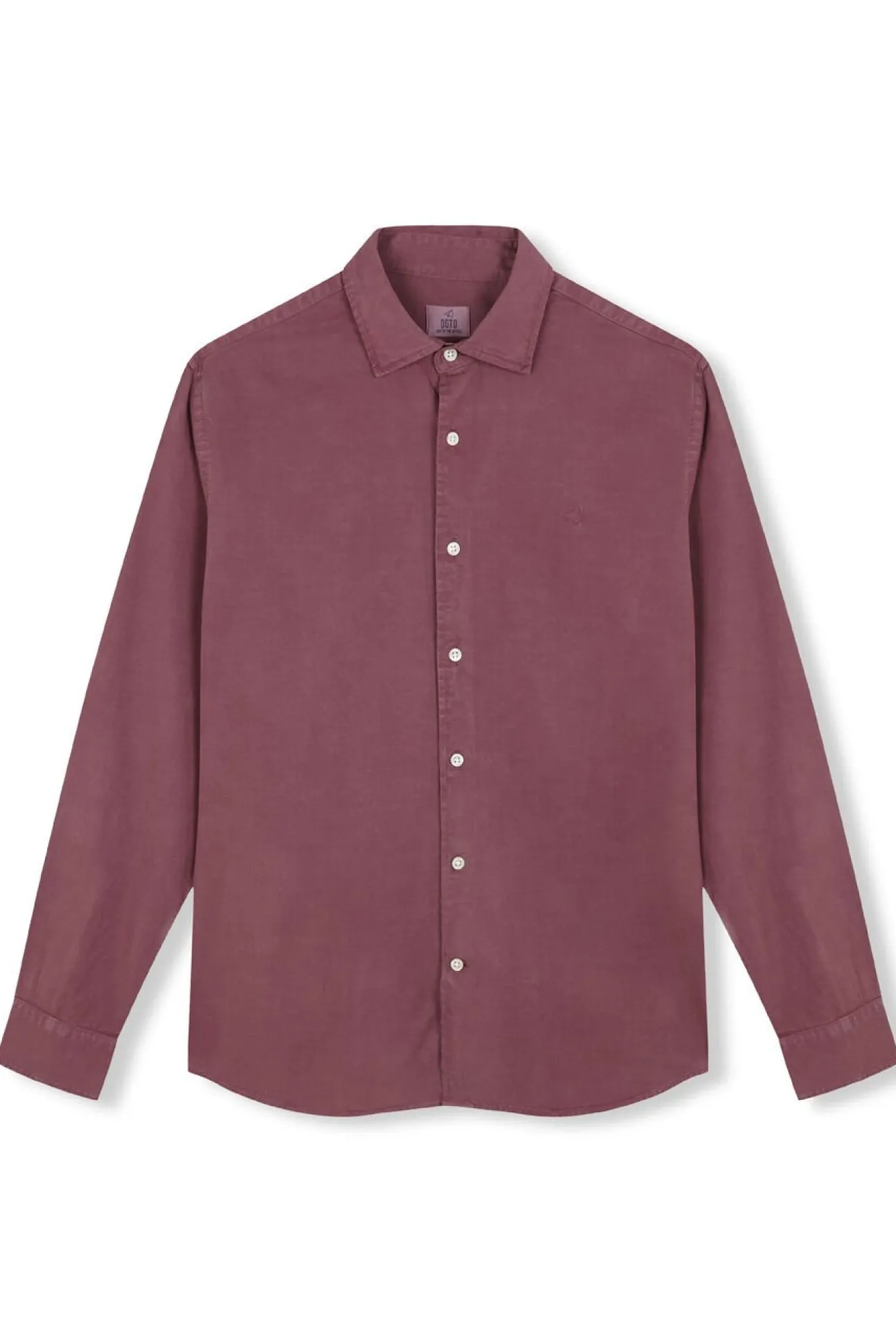 Camisa liso de algodão tencel sarja