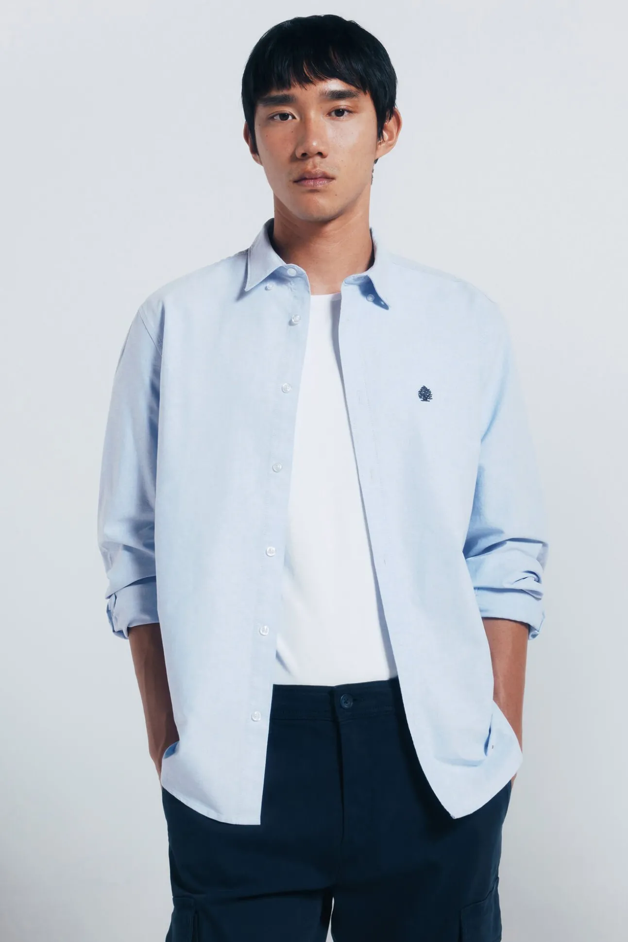 Camisa Oxford
