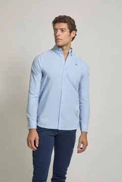 Camisa Oxford com logótipo