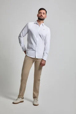 Camisa Oxford com logótipo