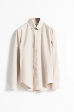 Camisa oxford corte slim