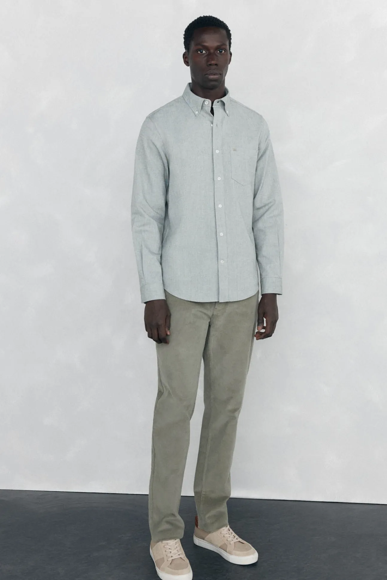 Camisa Oxford Lisa Escovada