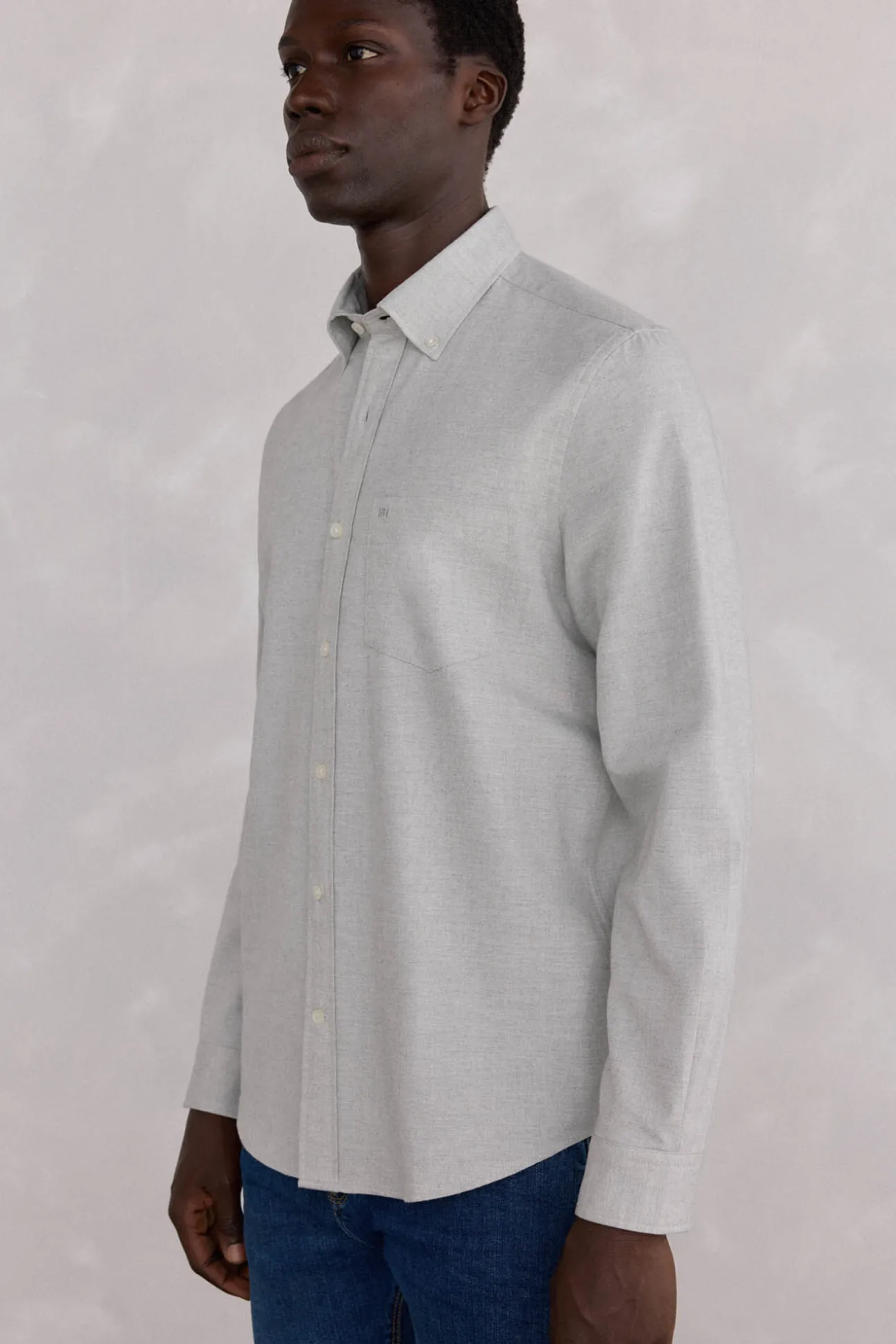 Camisa Oxford Lisa Escovada