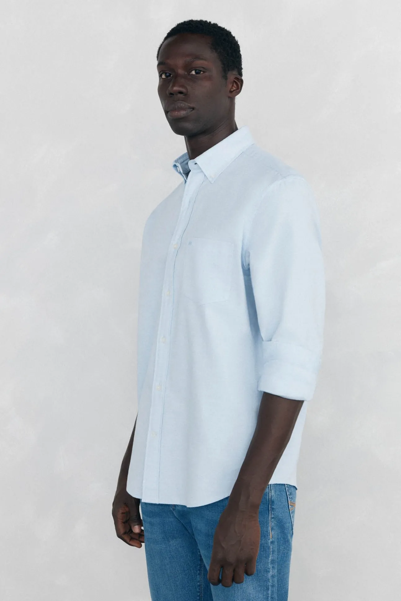 Camisa Oxford Lisa Escovada