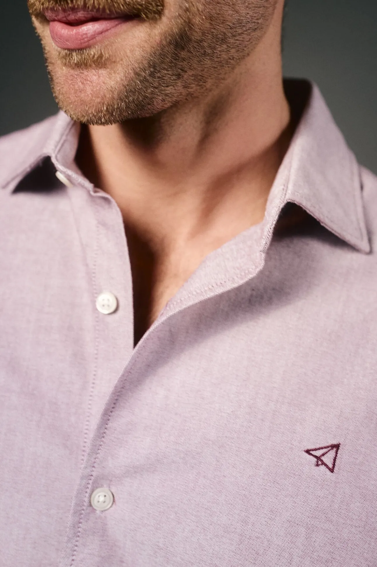Camisa oxford liso
