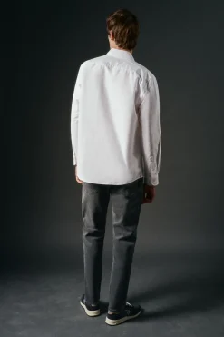 Camisa oxford liso