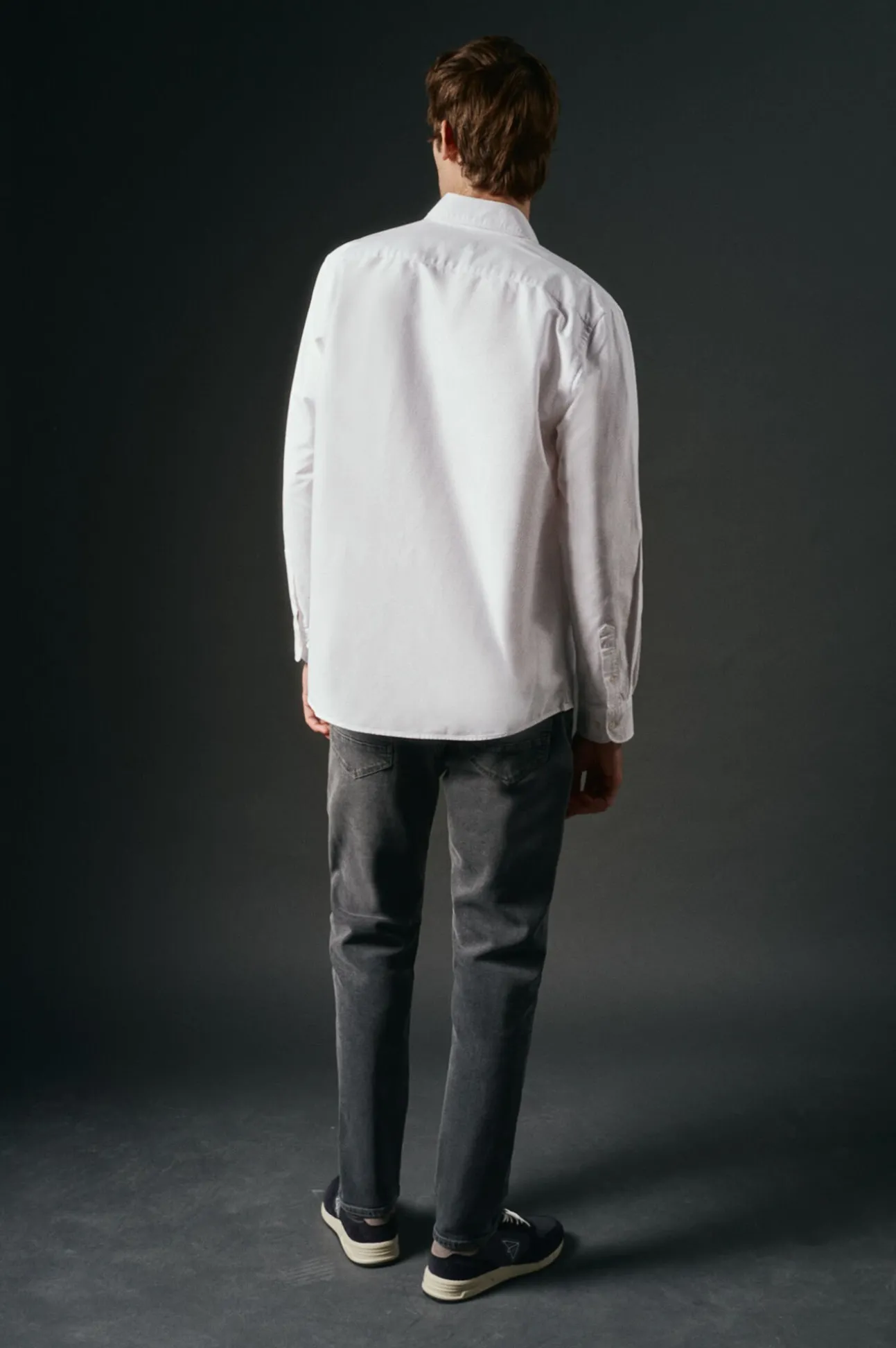Camisa oxford liso