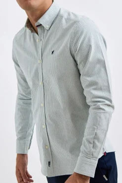 Camisa Oxford Listrada