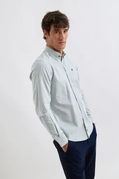 Camisa Oxford Listrada