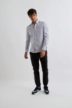 Camisa Oxford Listrada