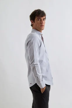Camisa Oxford Listrada