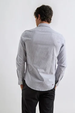 Camisa Oxford Listrada