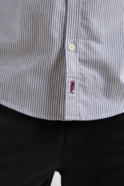 Camisa Oxford Listrada