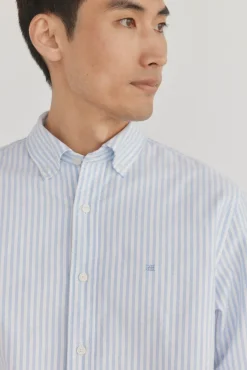 Camisa Oxford Listrada Candela Icônica
