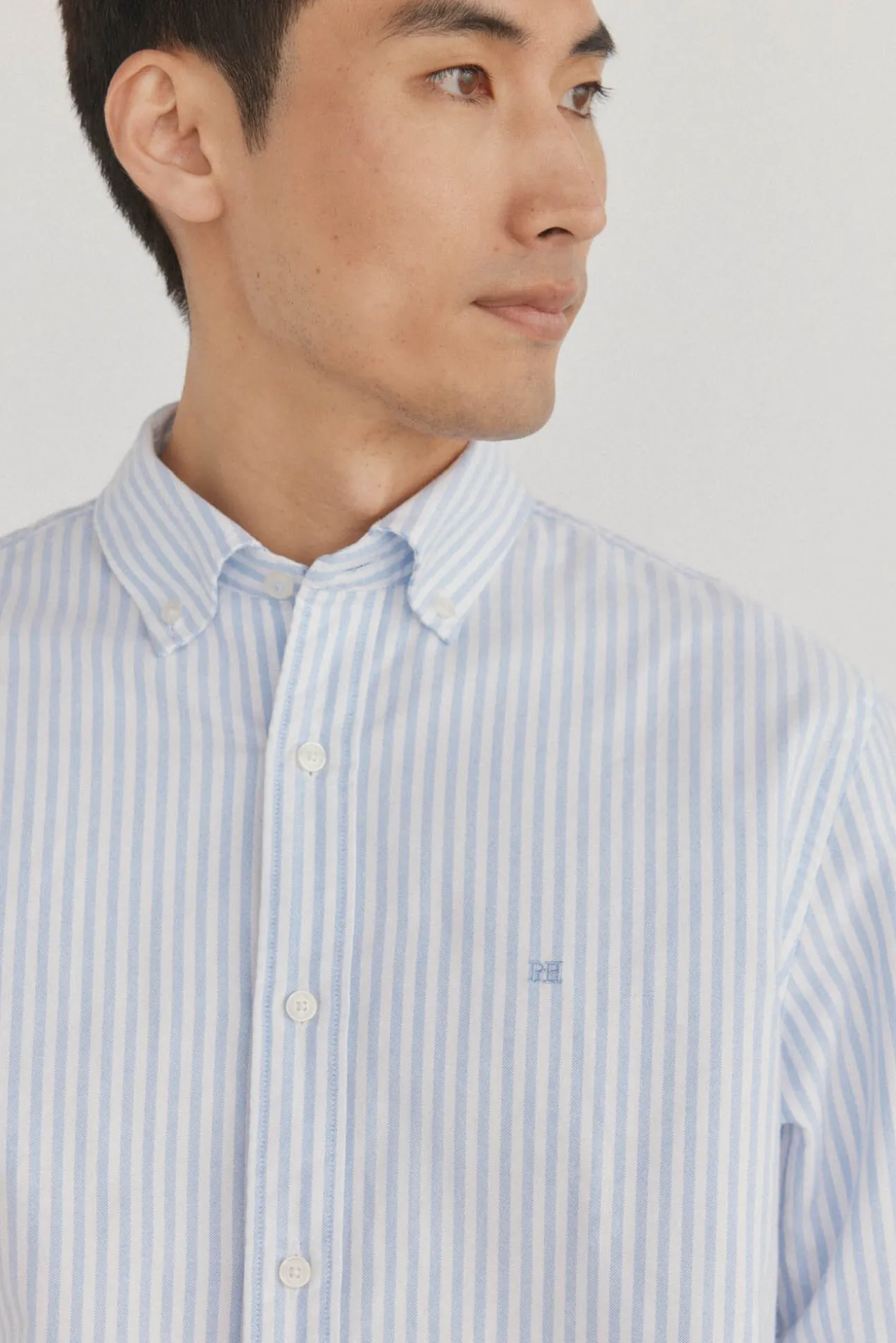 Camisa Oxford Listrada Candela Icônica