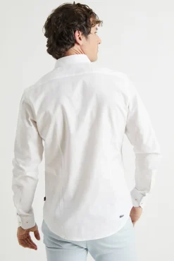 Camisa Oxford Slim Fit