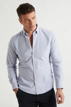 Camisa Oxford Slim Fit