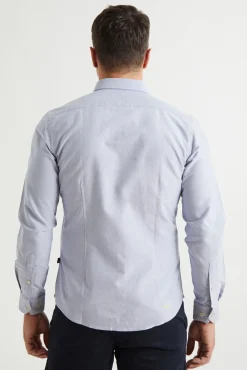 Camisa Oxford Slim Fit