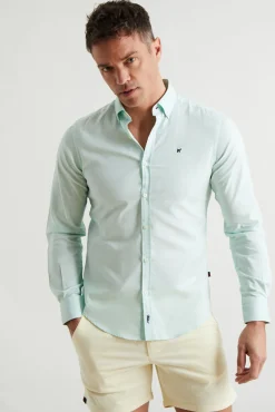Camisa Oxford Slim Fit
