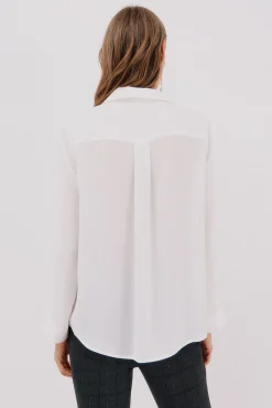 Camisa plissada