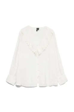 Camisa plus size com gola folho