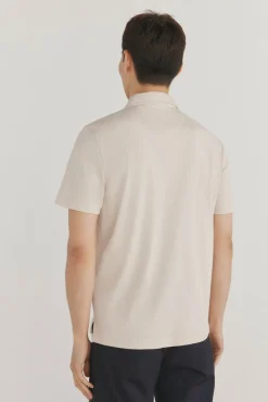 Camisa polo mercerizada