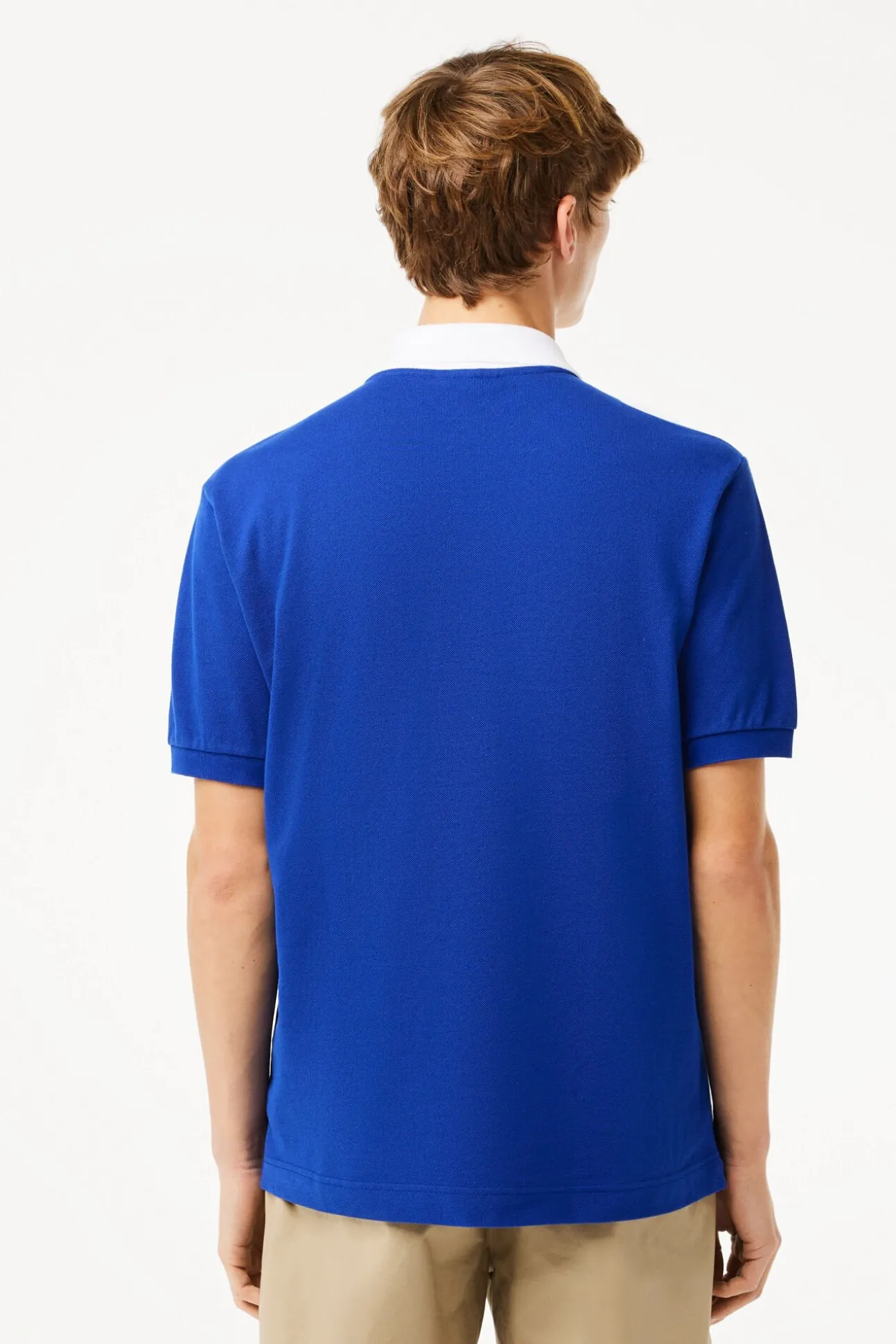Camisa polo piqué de algodão