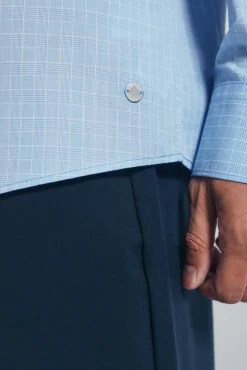 Camisa popelina xadrez