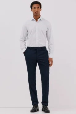 Camisa quadrados fácil de engomar