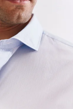 Camisa riscas algodão