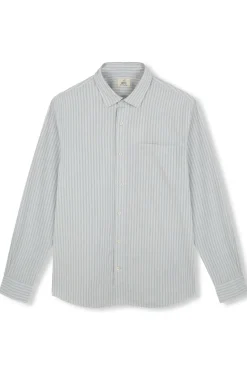 Camisa riscas estruturada