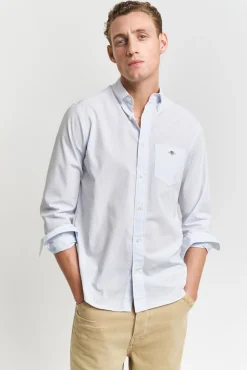 Camisa riscas fina clássica Regular Fit