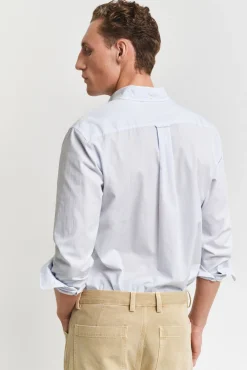 Camisa riscas fina clássica Regular Fit