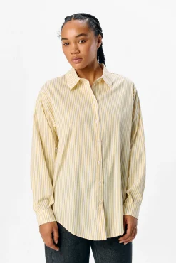 Camisa riscas larga