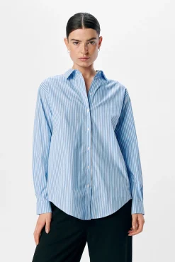 Camisa riscas larga