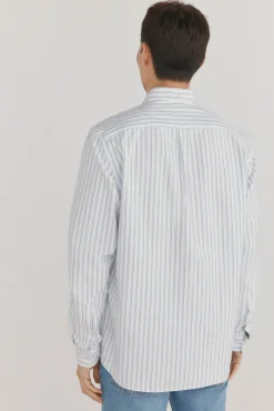 Camisa às riscas iconic oxford
