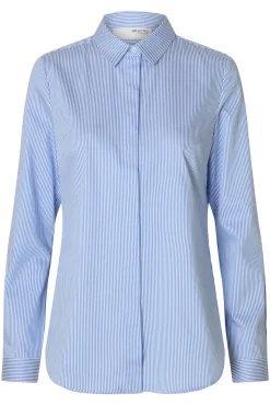 Camisa Slim Fit confeccionada em algodão orgânico