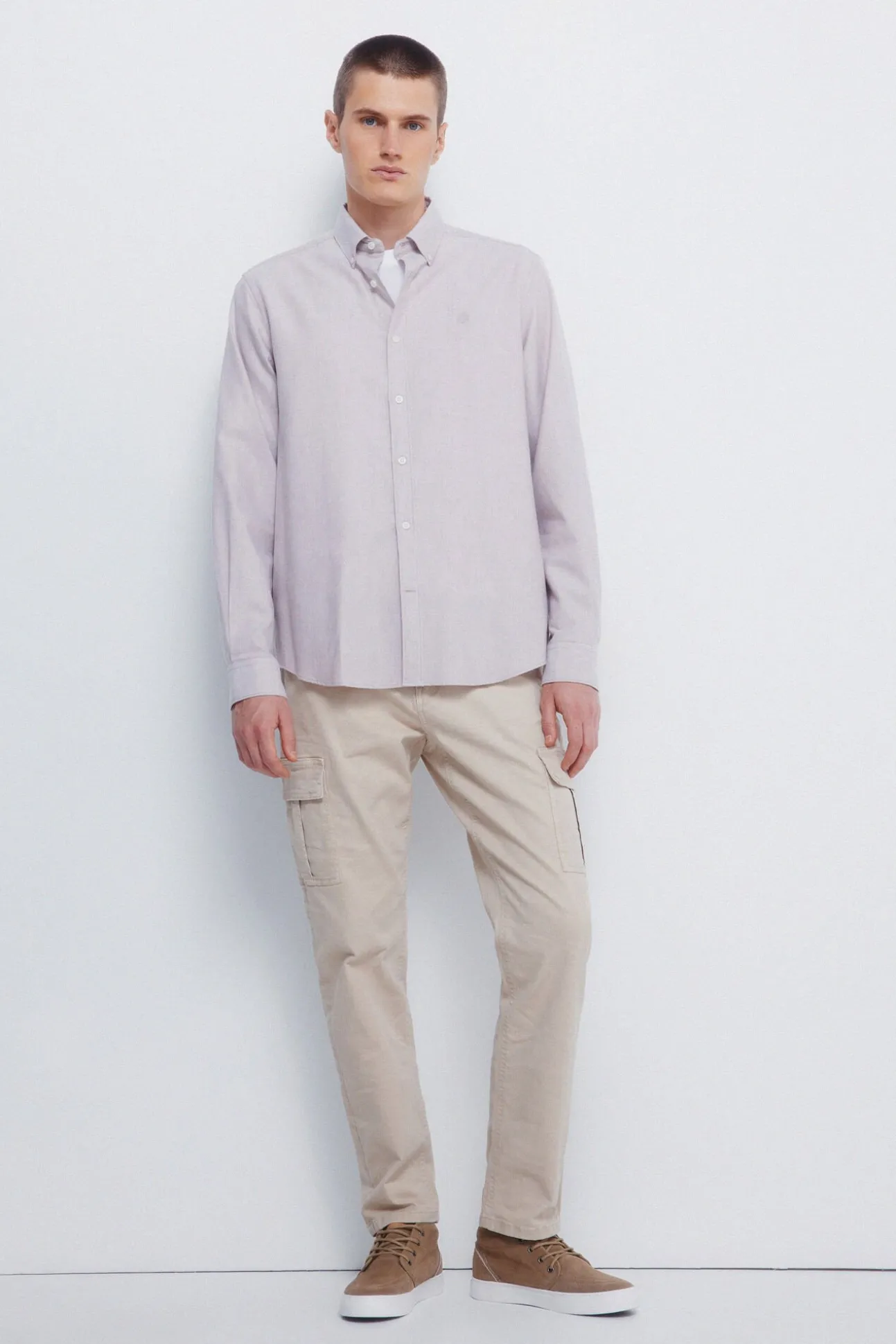 Camisa Tencel Oxford