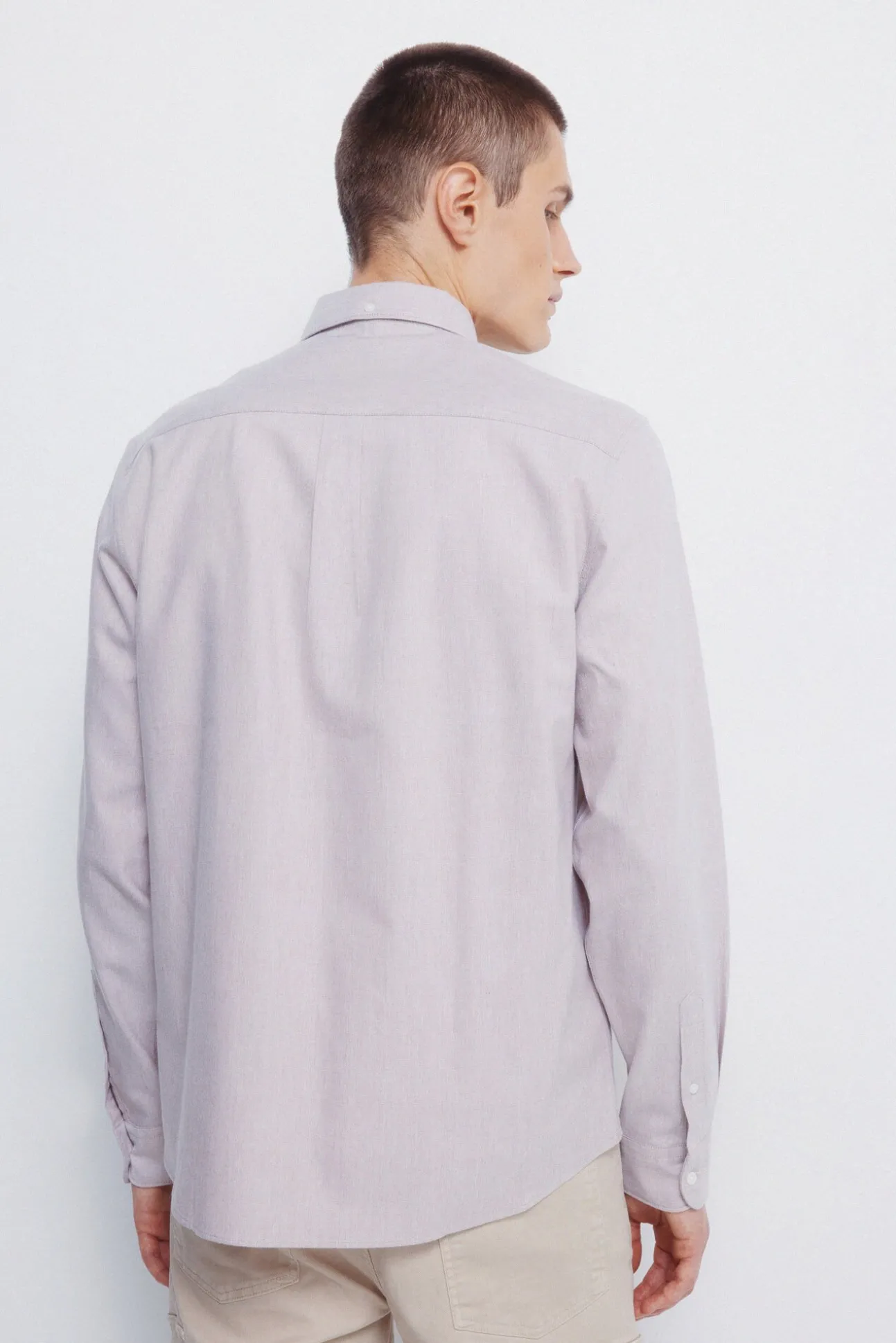 Camisa Tencel Oxford