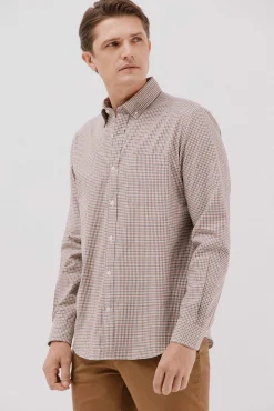 Camisa twill xadrez