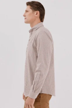 Camisa twill xadrez