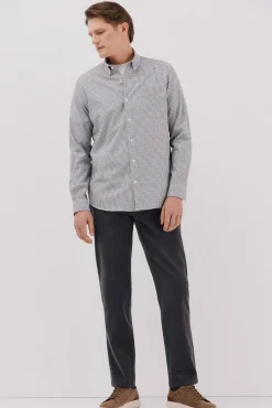 Camisa twill xadrez
