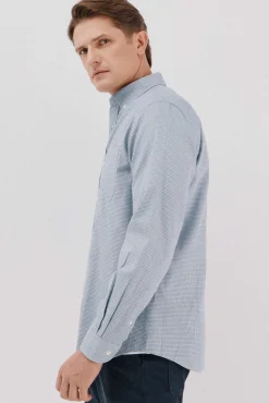 Camisa twill xadrez