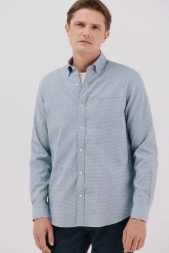 Camisa twill xadrez