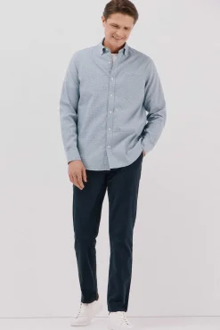 Camisa twill xadrez