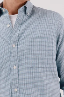 Camisa twill xadrez